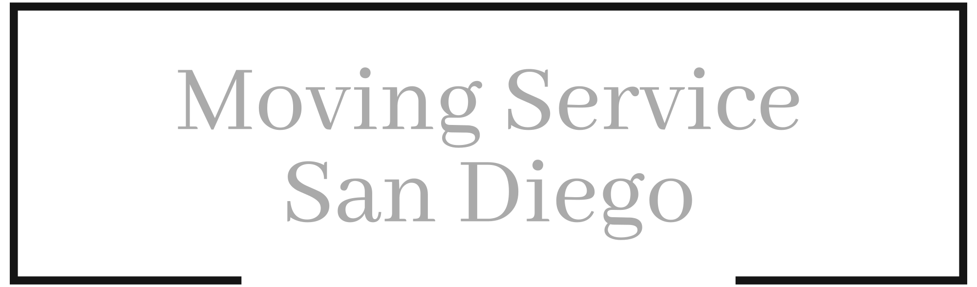 Moving Service San Diego Logo